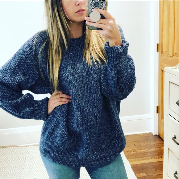 L.L. Bean Sweaters - Chunky Oversized Crewneck Sweatshirt